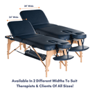 BodyPro Liftback Portable Massage Table