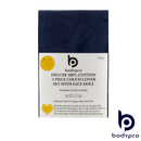 3 Piece Couch Cover Set - 100% Brushed Cotton - Massage Store UK