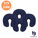 Fitted Face Rest Cradle Covers - 275gsm Premium Quality (Pack of 4) - Massage Store UK